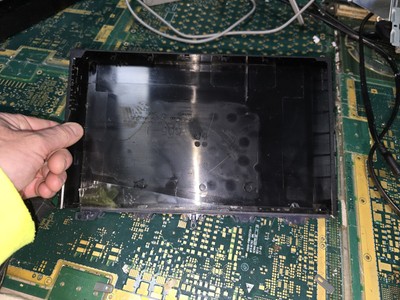 Sony PS4 CUH-1215A ONLY Matte Side Cover w/NO Button-Intact-Just OK-SEE ALL