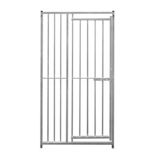 Monster Shop 1m Dog Run Panel With Door – 8cm Bar Spacing