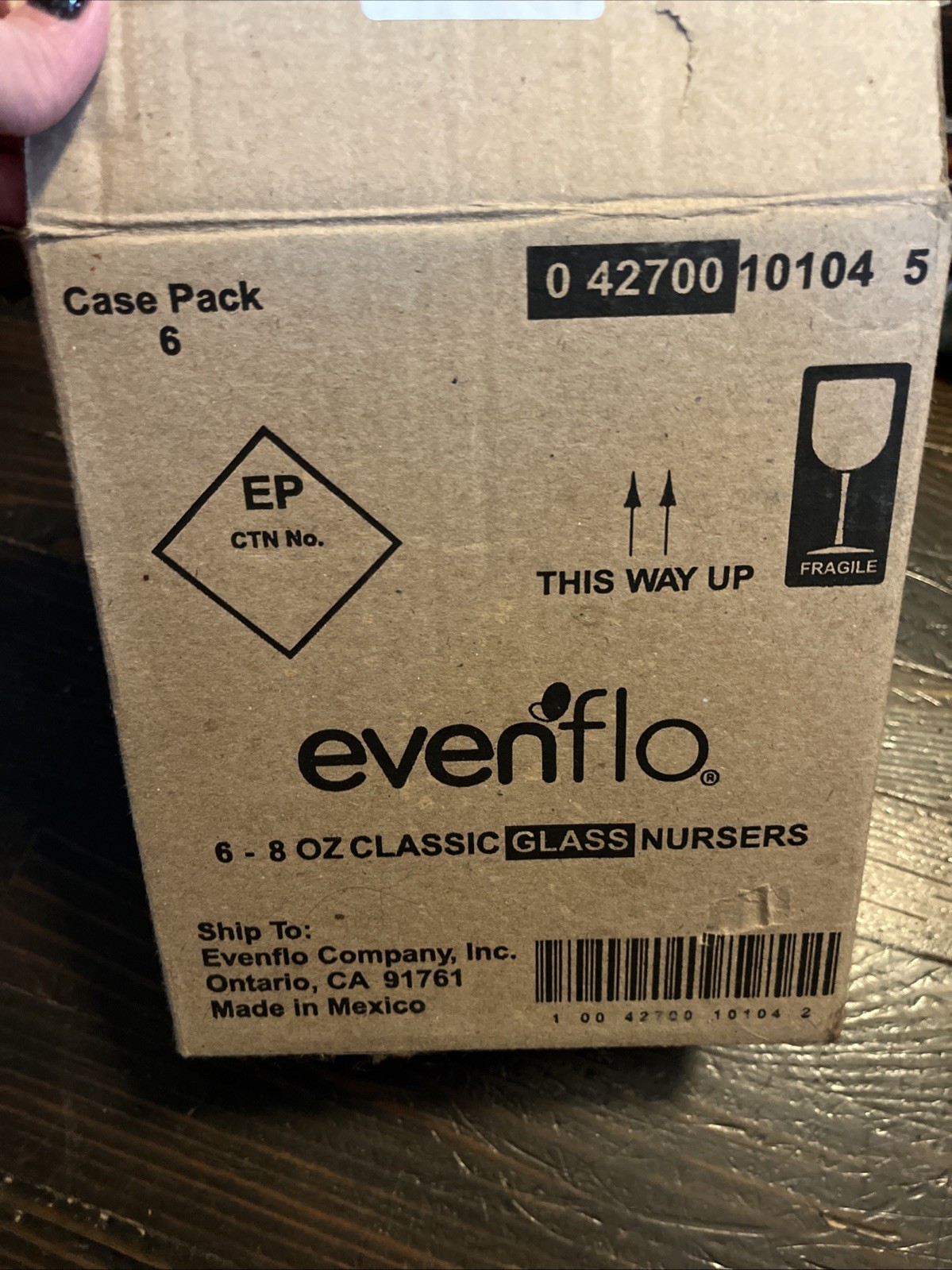 , 8 Oz, Pack Of 6 Bottles Smoke Free!
