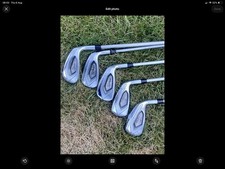 Titleist T400 Iron Set 6 PW 50G A FLEX Graphite Shafts