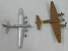 Bachmann Mini-Planes 2 WW2 Bombers Propeller Aircraft GER Junker JU88 USAAF B-29