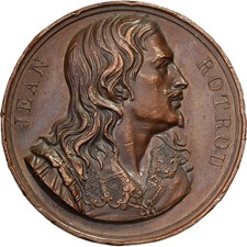 [#1508733] France, Medal, Jean Rotrou, Galerie Métallique, 1818, Bronze, Gayr, a
