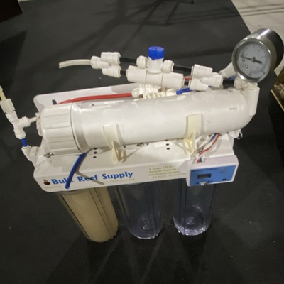 #ad #ad Bulk Reef Supply 5 Stage Reverse Osmosis Deionization System with Pressure Gauge $50.00