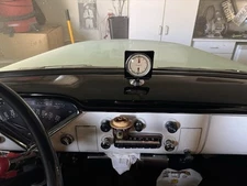 ANTIQUE 1940S 50S ADVERTISING DASH THERMOMETER ACCESSORY AUTO TRUCK FORD MOPAR