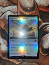 NM FOIL Monument to Endurance Aetherdrift MTG Magic the Gathering 1st Edition
