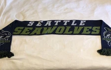 Seattle Seawolves Scarf Warm MLR Rugby Scarf Winter Fan Gear