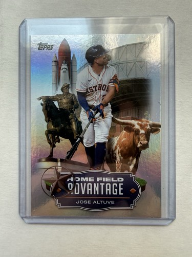 Jose Altuve #HA-10 2023 Topps Home Field Advantage card