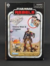 Star Wars Vintage Collection Sabine Wren Chopper SEALED C1-10P Rebels Ghost