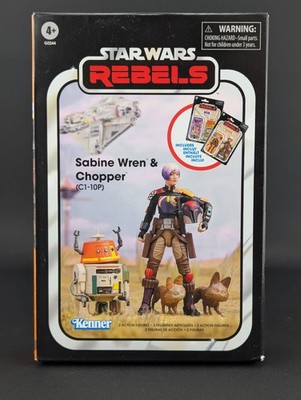 Star Wars Vintage Collection Sabine Wren Chopper SEALED C1-10P Rebels Ghost