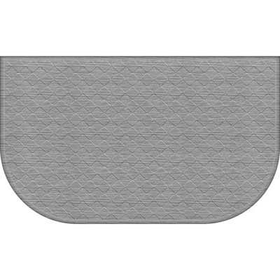 Mainstays Comfort Mate D Kitchen Mat, Gray, 1.5' x 2.5'