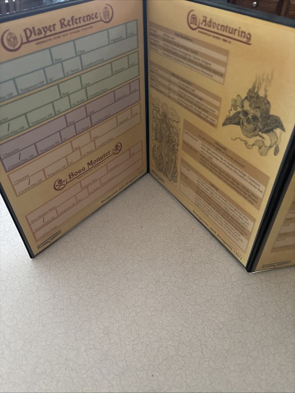 Stratagem The Master's Tome 4-Panel Customizable GM Screen with Inserts
