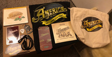 America 50th Anniversary VIP Tour Merch 2CD, 2 Guitar Picks, Sticker. T-Shirt, P