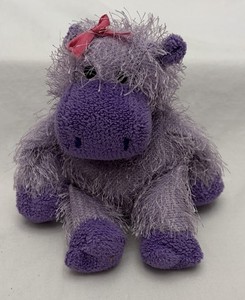 Ty Punkies SLIM the Hippo 8" Beanbag Plush Stuffed Toy VINTAGE 2003