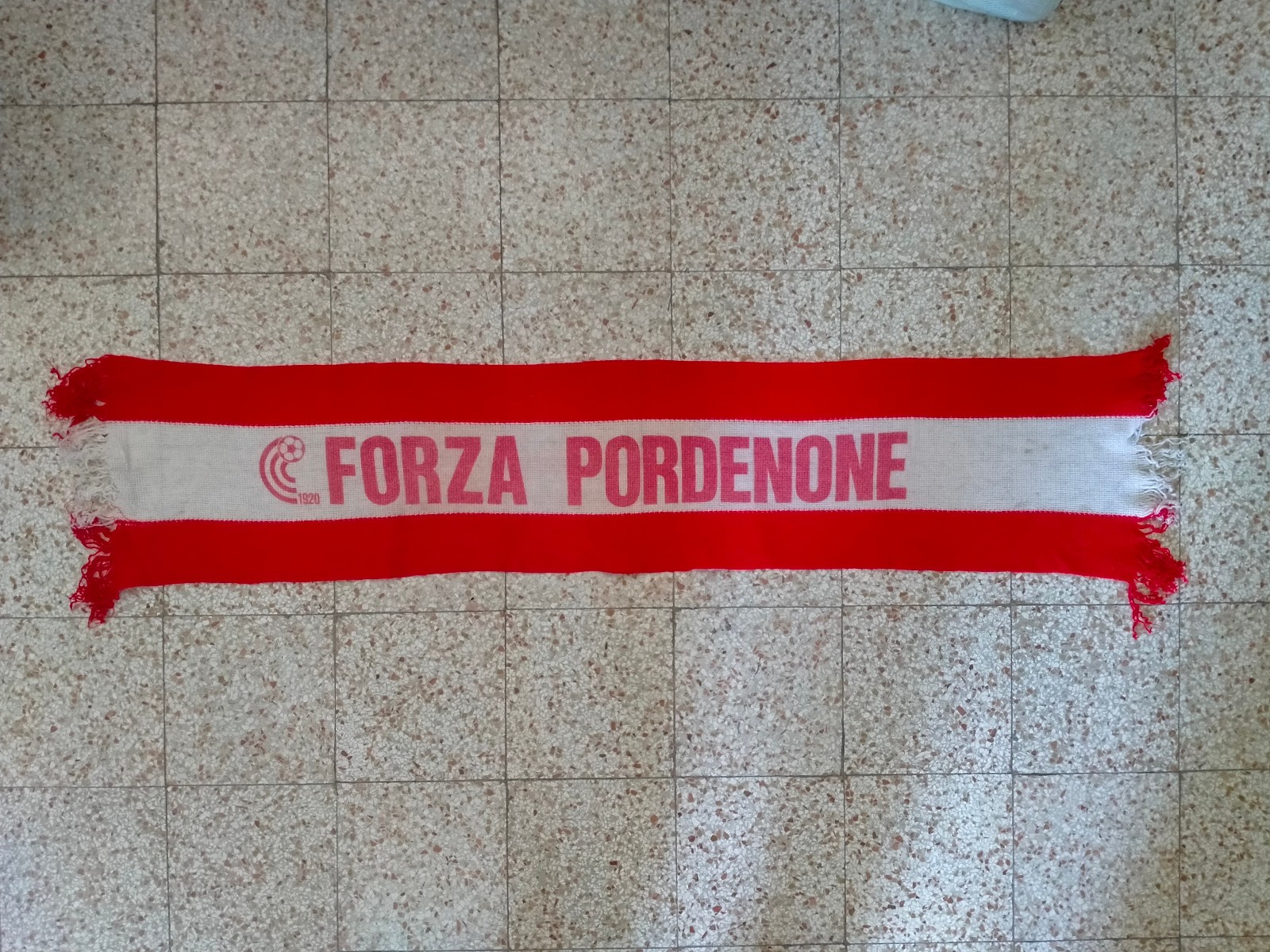 Sciarpa Pordenone calcio stagione 1988/89