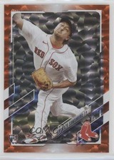 2021 Topps Update Orange Foil 299/299 Hirokazu Sawamura #US117 sh7