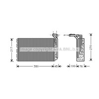 Verdampfer Klimaanlage FüR Peugeot 806 221 Expert 224 222