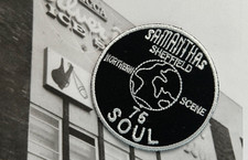NORTHERN SOUL :  SAMANTHAS SHEFFIELD  : Embroidered Iron Sew On Patch