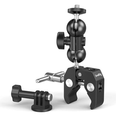 SmallRig Ballhead Arm Super Camera Clamp Mount Double Ball Adapter 1138 - NIB