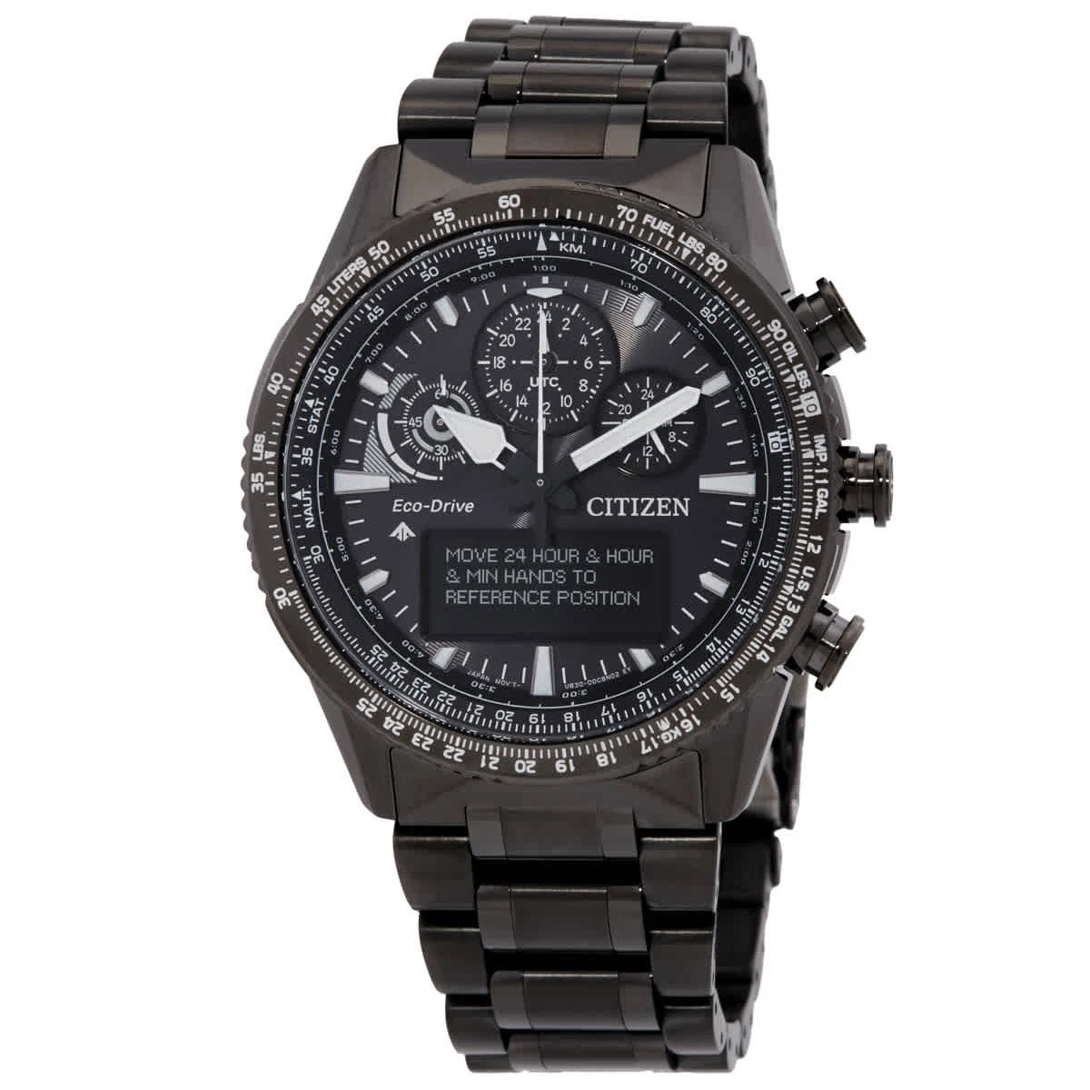 Citizen Eco-Drive Promaster Orologio Uomo - Radio Controllato, Titanio, Quadrante Verde, Vetro Zaffiro, 42,5 Mm - 3
