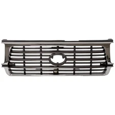 Grille Grill Assembly Black & Chrome Front For 95-97 Toyota Land Cruiser
