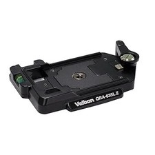 Velbon QRA-635LII Quick Release Shoe Base Tripod Accessory Black Magnesium