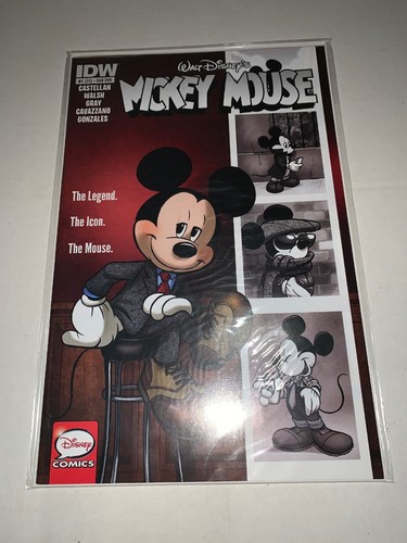 IDW Comics- MICKEY MOUSE #1 1st Print Limited Variant Disney Comics NM - Picture 3 of 6