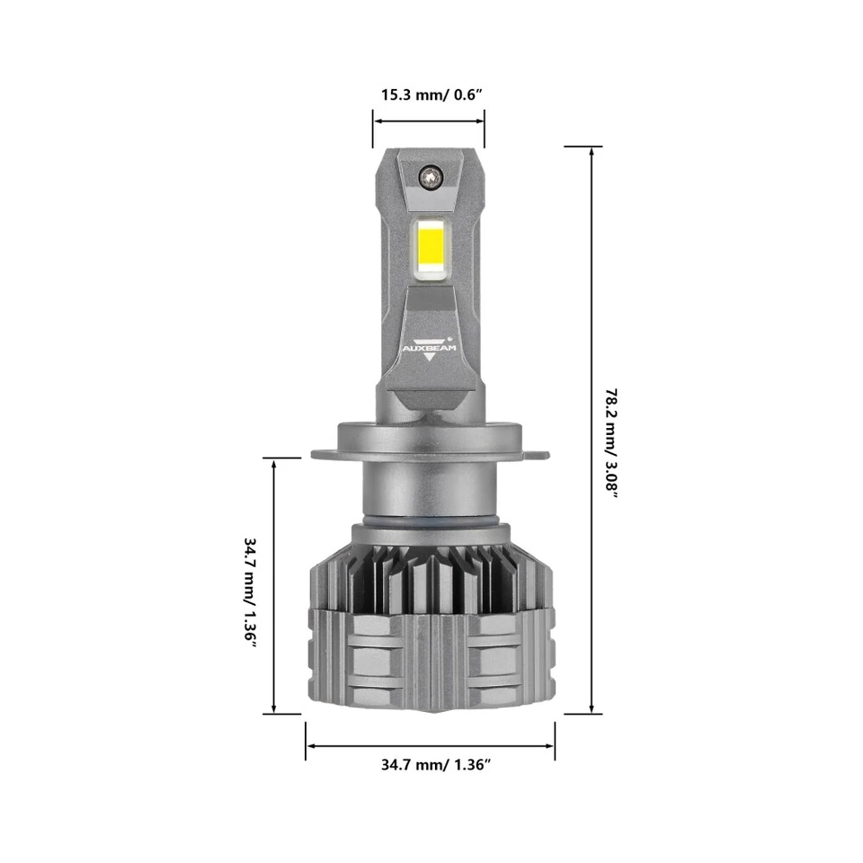 Faro LED alto bajo antiniebla Canbus H7 H7 881 para Hyundai Santa Fe 2007 2008 Foto 3 de 4