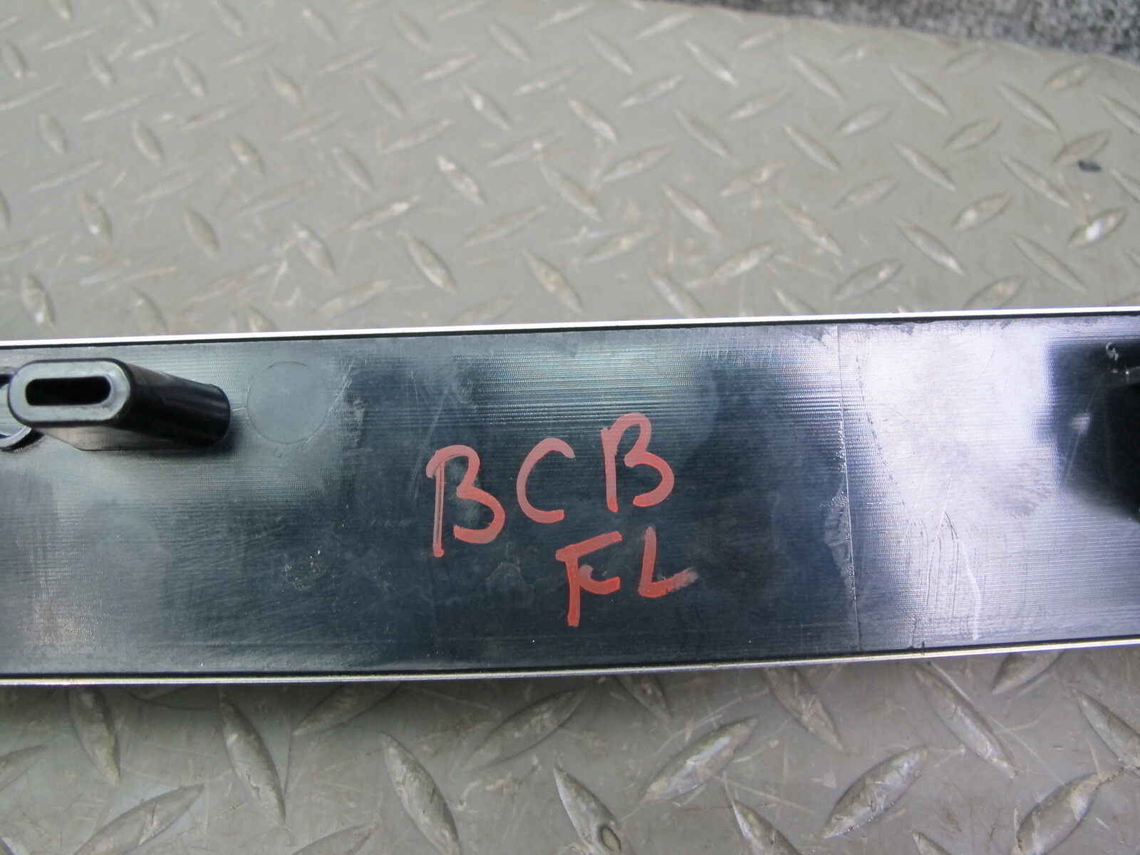 07-10 BENTLEY CONTINENTAL GTC DOOR SCUFF SILL PLATE TRIM PANEL SET OF 2