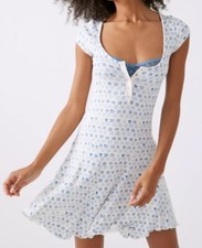 Urban Outfitters UO Maureen Henley Mini Dress - size Medium NWT