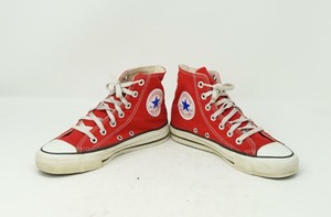 red high top converse size 4