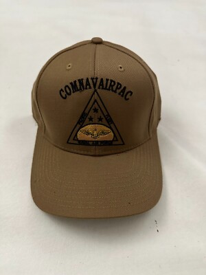 New The Corps Comnavairpac Beige Baseball Cap One Size