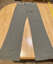 Banana Republic Logan Dress Pants Gray Women's Sz 2 Stretch Classic Business G 