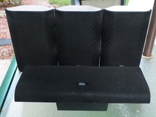 Dresden Acoustics Speaker Set 3X 2 Speaker Sattellite 1X 3 Speaker Center Used