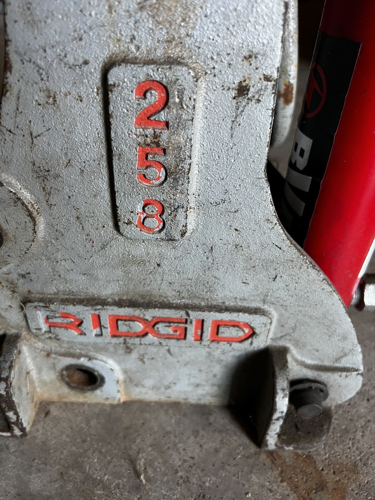 Ridgid 50767 Model 258 Power Pipe Cutter eBay