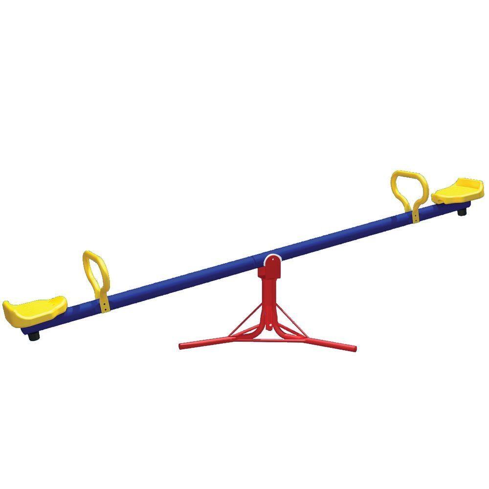 Swing-N-Slide Playsets See Saw Spinner Durable Steel Construction Rust  Resistant