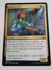 Civil Servant 176/281 C Magic The Gathering MTG