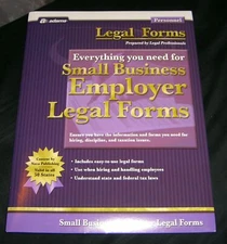 ADAMS SMALL BUSINESS EMPLOYER LEGAL FORMS PACKAGE BRAND NEW SEALED $ HTF L@@K