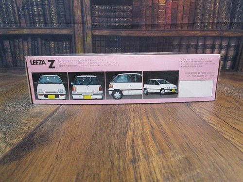 OPEN BOX Partially Sealed FUJIMI LEEZA Z TURBO 1/24 K-CAR SERIES No. 1 Model Car - Picture 5 of 19