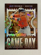 2020 Panini Contenders Game Day Cracked Ice #2 Alex Bregman Serial #'d 09/23