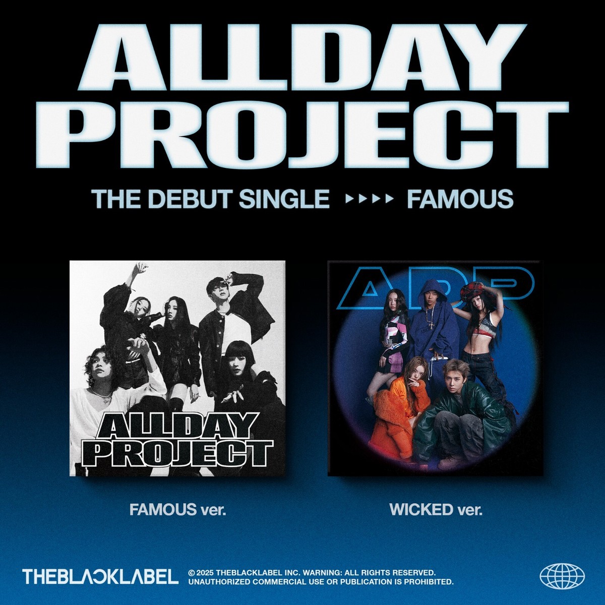 Allday Project - Debut Single Famous Standard version CD | eBay