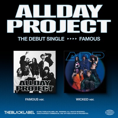 Allday Project - Debut Single Famous Standard version CD | eBay