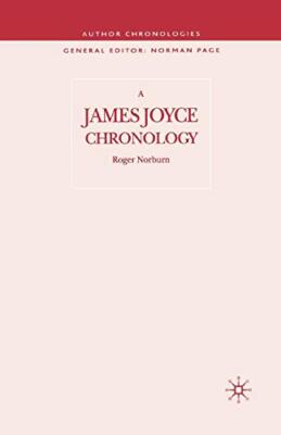A James Joyce Chronology                                                       