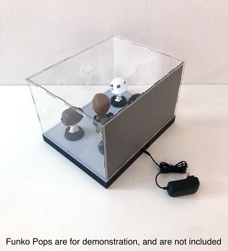 Funko Pop LED Bottom Display Case with Back Mirror (Funko Pops are not Included) - Picture 8 of 14