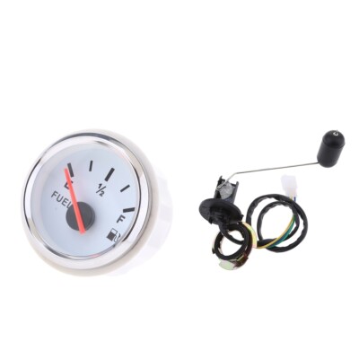 2'' 52mm Kraftstoffstandsanzeiger mit Kraftstoffsensor E 1/2 F Pointer Kit