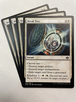 4x Break Ties - NM/M - Modern Horizons 2 MTG Magic the Gathering