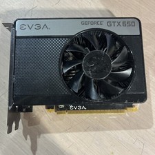 EVGA GEFORCE GTX 650TI 1GB GDDR5 MINI-HDMI DVI GRAPHICS CARD