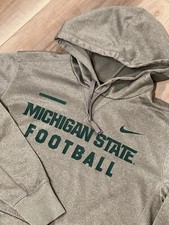 Nike Michigan State Spartans Hoodie Size M 174