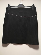 Tita Conchi Black Side Zip Lined Pencil Skirt - W30" L19" - Size 10 357g 