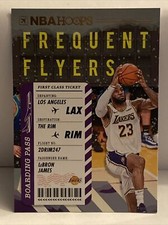 2020-21 Hoops Winter Frequent Flyers Lebron James 🔥🔥🔥🔥
