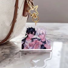 Anime Link Click Shiguang Daili Ren Cheng Xiaoshi Lu Guang Acrylic Key Chain